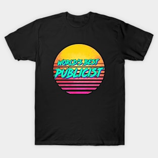 1980s Retro Publicist Gift T-Shirt